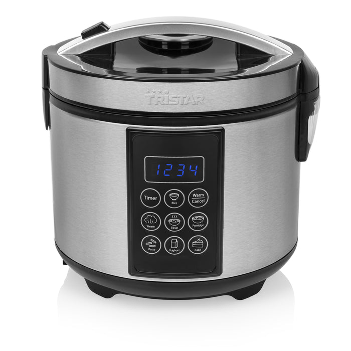 EAN 8713016090966 - Tristar RK-6132 olla multi-cocción 1,5 L 500 W Negro, Acero inoxidable imagen 1
