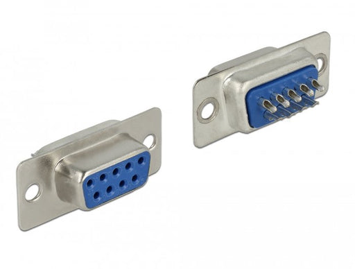 EAN 4043619658824 - DeLOCK 65882 conector Sub-D 9 pin Azul, Plata imagen 1