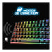 EAN 3700104455238 - Spirit of Gamer CLA-EK70ES teclado Juego RF inalámbrica + USB QWERTY Español Negro imagen 11