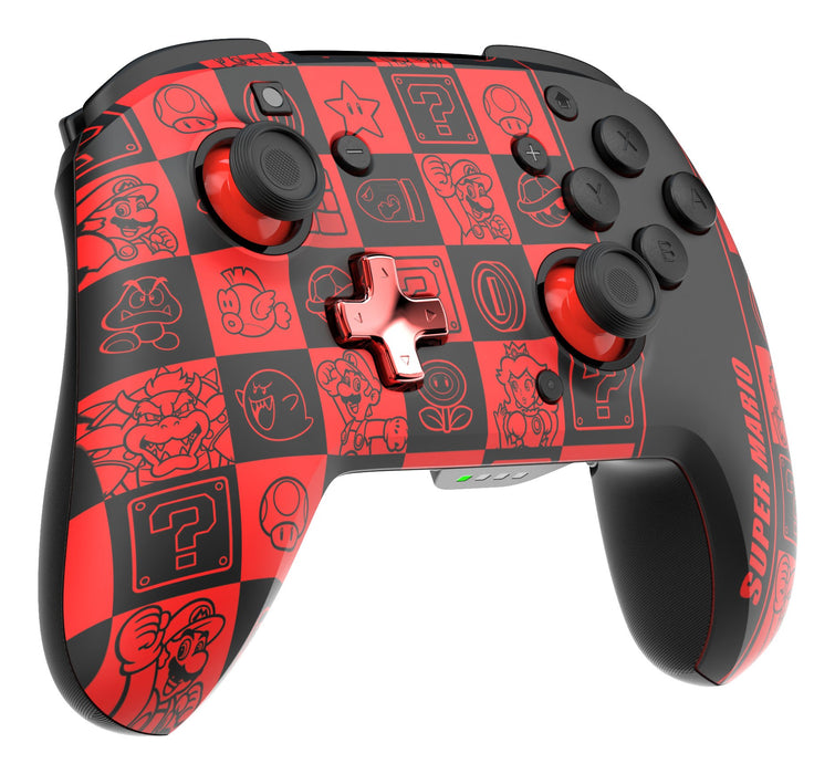 EAN 708056071578 - PDP REMATCH GLOW Negro, Verde, Rojo Gamepad Analógico/Digital Nintendo Switch, Nintendo Switch OLED imagen 4
