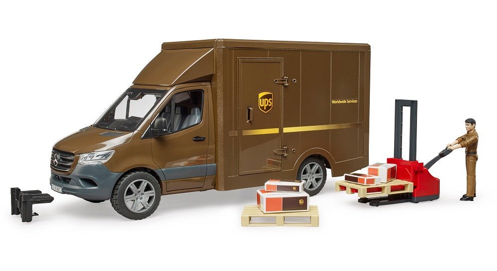EAN 4001702026783 - BRUDER MB Sprinter UPS imagen 1