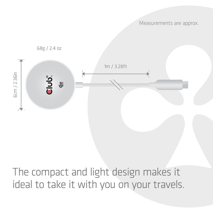 EAN 8719214473686 - CLUB3D CAC-3026 cargador de dispositivo móvil Teléfono móvil, Smartphone, Reloj inteligente, Teléfono USB imagen 4