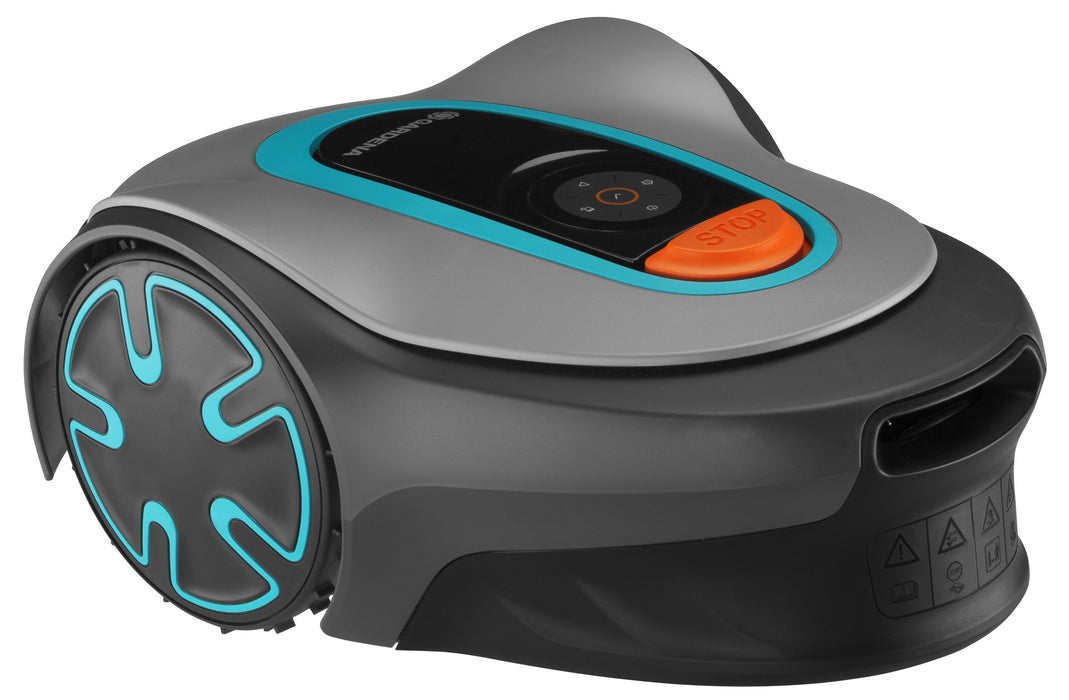 EAN 4078500053181 - Gardena SILENO minimo Robot cortacésped Batería Negro, Azul, Gris imagen 4