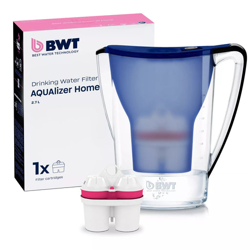 EAN 9022001927828 - BWT 125557842 filtro de agua Filtro potabilizador portátil 2,7 L Azul, Transparente imagen 1