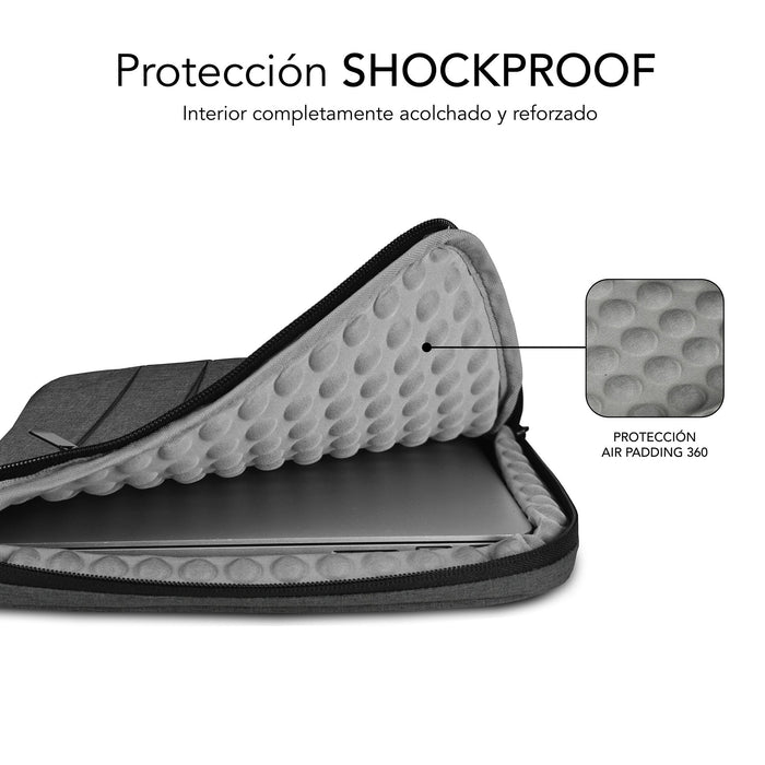 EAN 8436586742676 - SUBBLIM SUBLS-AP36001 maletines para portátil 35,6 cm (14") Gris imagen 4
