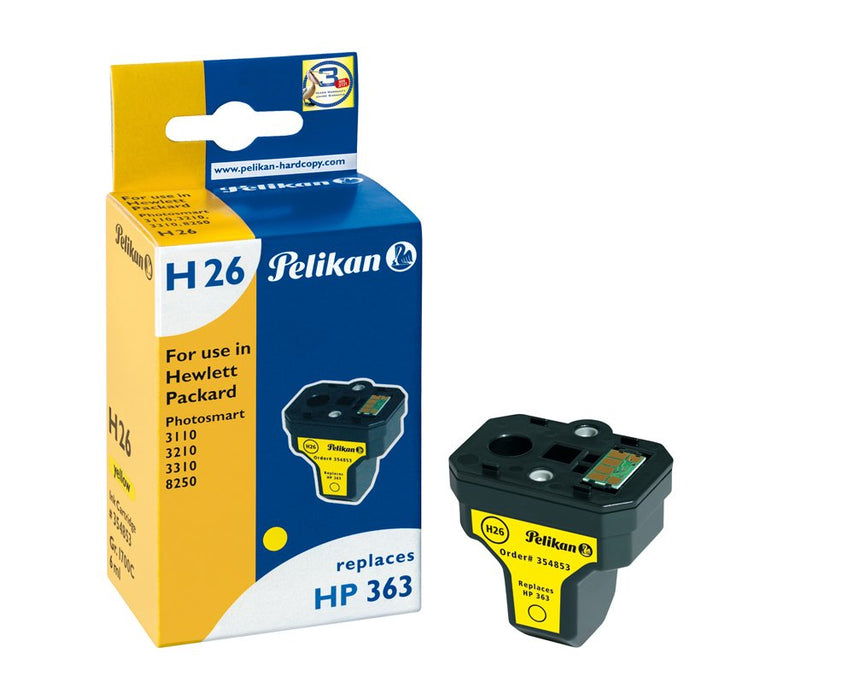 EAN 4018474354853 - Pelikan H26 cartucho de tinta 1 pieza(s) Amarillo imagen 1