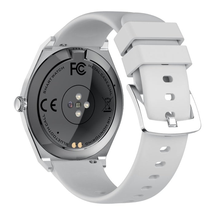 EAN 5905913006109 - MaxCom Ecowatch 5 3,63 cm (1.43") AMOLED 45.5 mm Digital 466 x 466 Pixeles Plata imagen 2