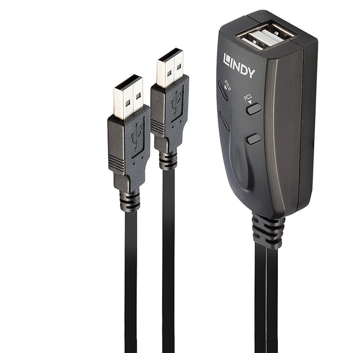 EAN 4002888321655 - Lindy 32165 interruptor KVM Negro imagen 1