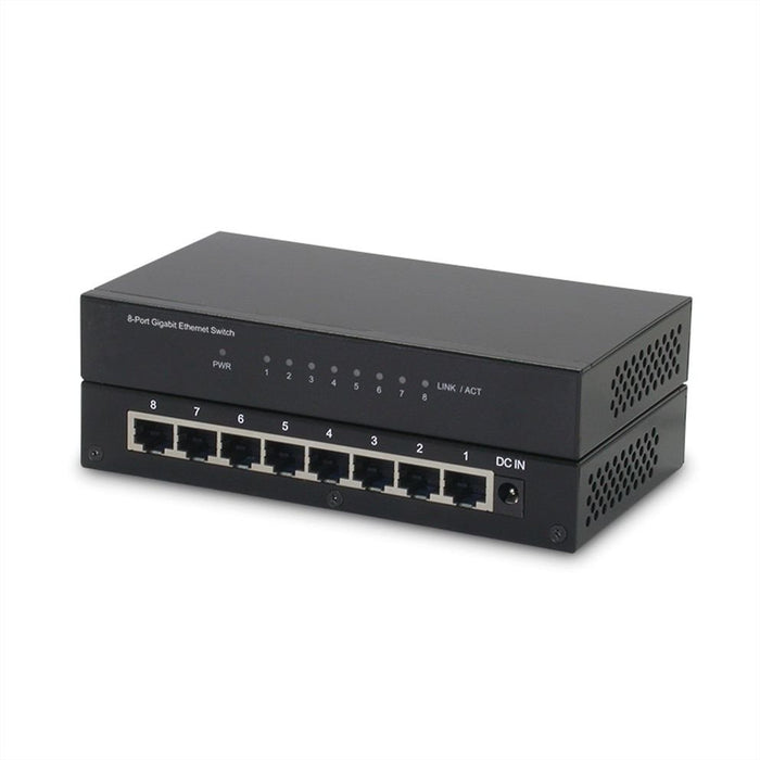 EAN 7611990144846 - ROLINE Secomp 21.14.3521 Gigabit Ethernet (10/100/1000) Negro imagen 1