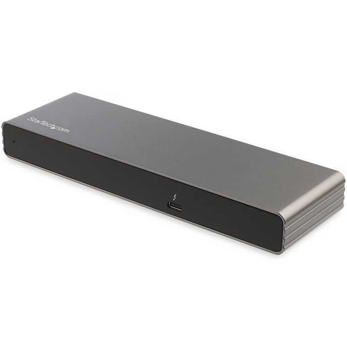 EAN 0065030876247 - StarTech.com TB3DK2DHVUE base para portátil y replicador de puertos Alámbrico Gris imagen 1