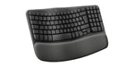 EAN 5099206117242 - Logitech ERGO Wave Keys teclado Oficina RF Wireless + Bluetooth QWERTZ Suizo Grafito imagen 4