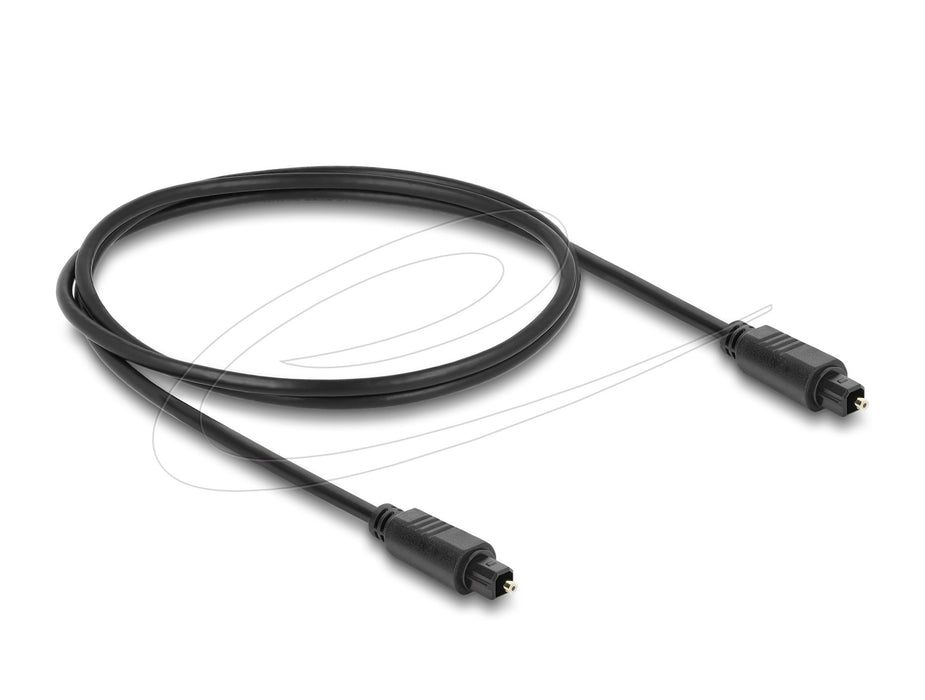 EAN 4043619909230 - DeLOCK 90923 cable de audio 1 m Toslink Negro imagen 2