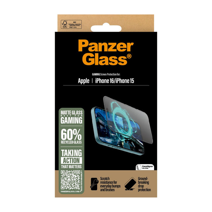 EAN 5715685002335 - PanzerGlass ® Gaming Screen Protector iPhone 16 | 15 | Ultra-Wide Fit Protector de pantalla Apple 1 pieza imagen 3