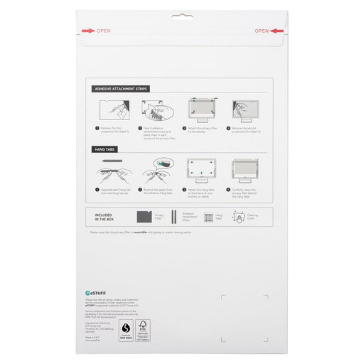 EAN 5715063071892 - eSTUFF GLBB40929392 filtro para monitor 101,6 cm (40") Filtro de privacidad para pantallas sin marco imagen 2