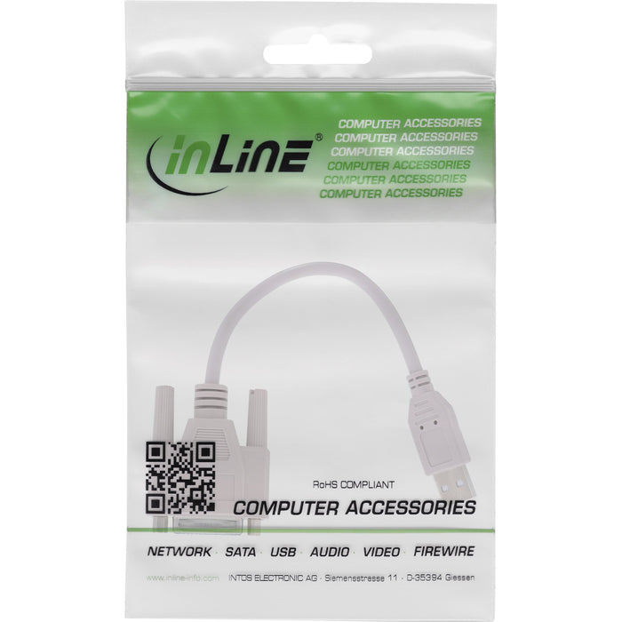 EAN 4043718014132 - InLine 33101 cable de serie Beige USB tipo A imagen 2