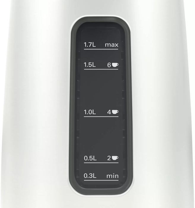 EAN 4242005276493 - Bosch DesignLine tetera eléctrica 1,7 L 2400 W Negro, Plata imagen 5