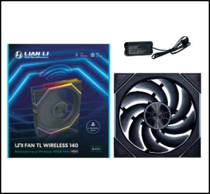 EAN 4718466017505 - Lian Li Uni Fan TL Carcasa del ordenador, Procesador Ventilador 14 cm Negro 1 pieza(s) imagen 4