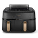 EAN 8720389049286 - Philips 5000 series NA552/00 freidora Doble 9 L Independiente 2750 W Freidora de aire caliente Negro, Oro imagen 5