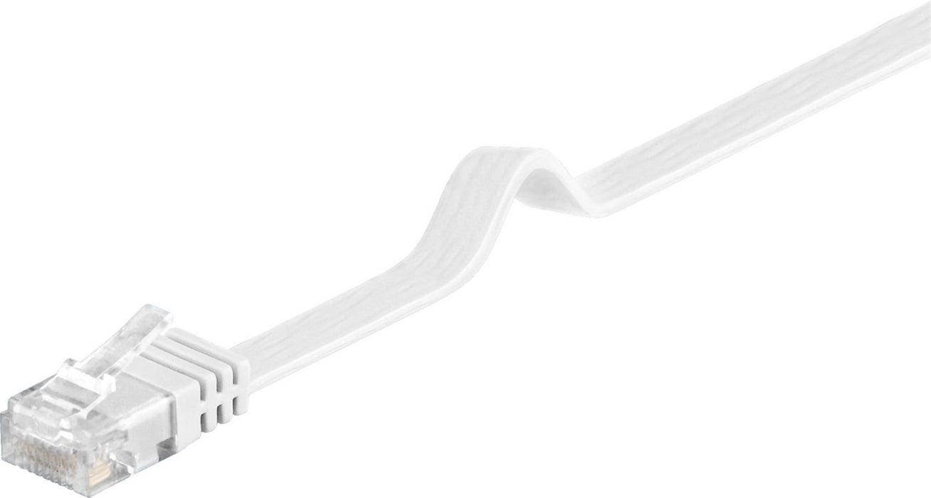 EAN 5704327230656 - Microconnect V-UTP605W-FLAT cable de red Blanco 5 m Cat6 U/UTP (UTP) imagen 1