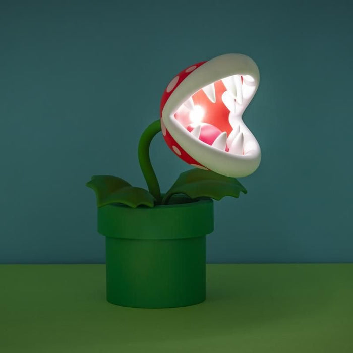 EAN 5055964738419 - Paladone Piranha Plant Posable Lamp BDP lámpara de mesa LED Verde, Rojo, Blanco imagen 3