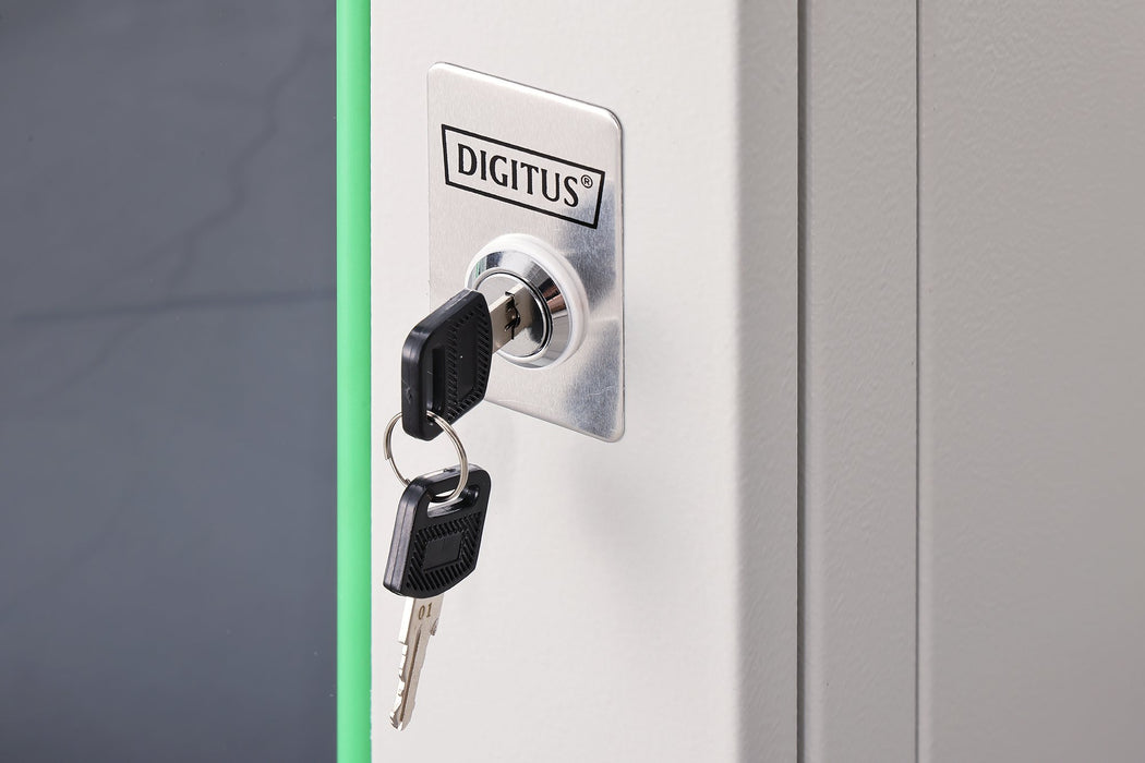 EAN 4016032221746 - Digitus DN-19 09U-6/6-EC armario rack 9U Bastidor de pared Gris imagen 7