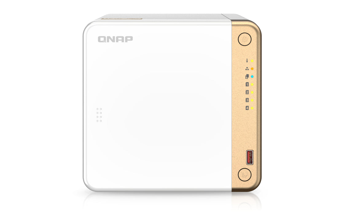 EAN 4711103081198 - QNAP TS-462-2G servidor de almacenamiento NAS Torre Intel® Celeron® N4505 2 GB DDR4 0 TB QNAP QTS Blanco imagen 2