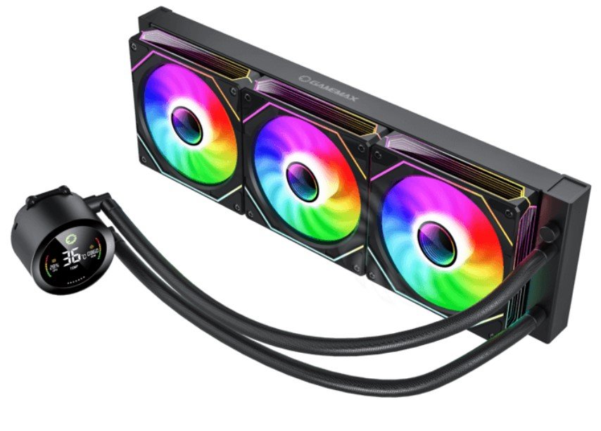 EAN 6931858791557 - GameMax ICEBURG 360 DIGITAL BK sistema de refrigeración para ordenador Procesador Sistema de refrigeració imagen 3