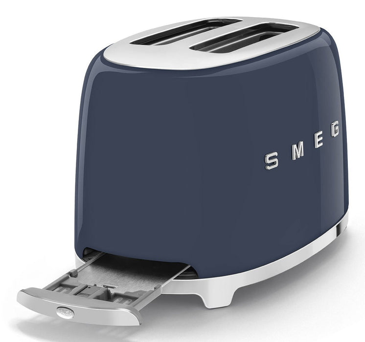 EAN 8017709347819 - Smeg TSF01NBEU tostadora 6 2 rebanada(s) 950 W Azul, Cromo imagen 8