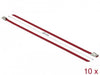 EAN 4043619187775 - DeLOCK 18777 presilla Acero Rojo 10 pieza(s) imagen 2