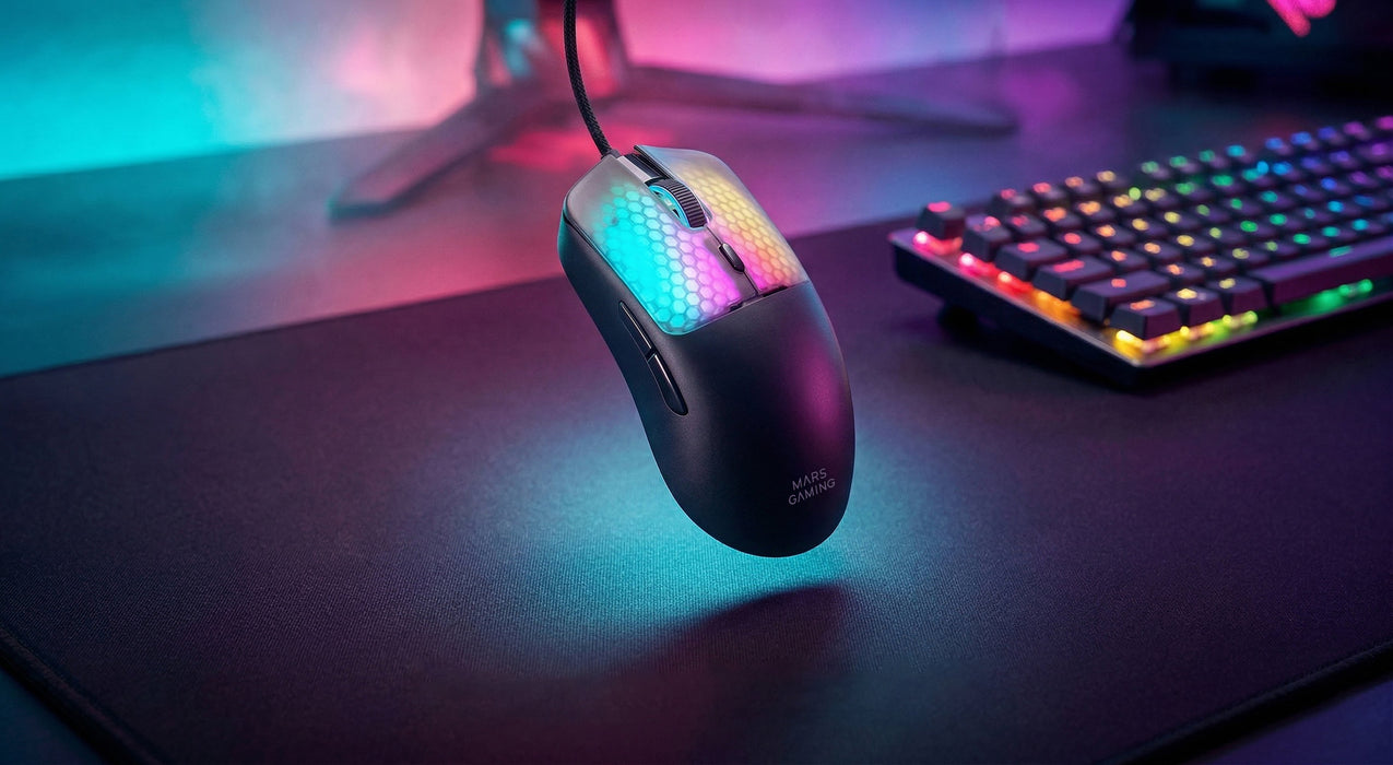 EAN 8435693114291 - Mars Gaming MMVIPER ratón Juego mano derecha USB Type-A + USB Type-C Óptico 12800 DPI imagen 8
