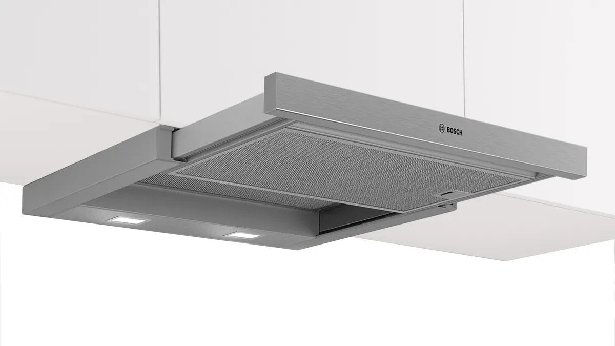 EAN 4242005538119 - Bosch Serie 2 DFL063W57 campana Semintegrada (extraíble) Metálico, Plata 351 m³/h imagen 1