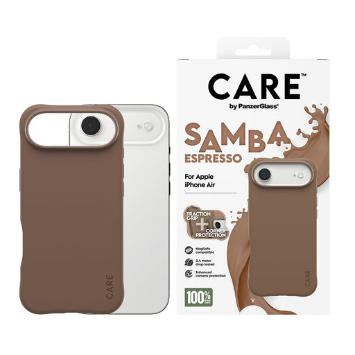 EAN 5715685027123 - PanzerGlass CARE™ by ® Samba Case Espresso w. MagSafe iPhone Air funda para teléfono móvil Marrón imagen 2