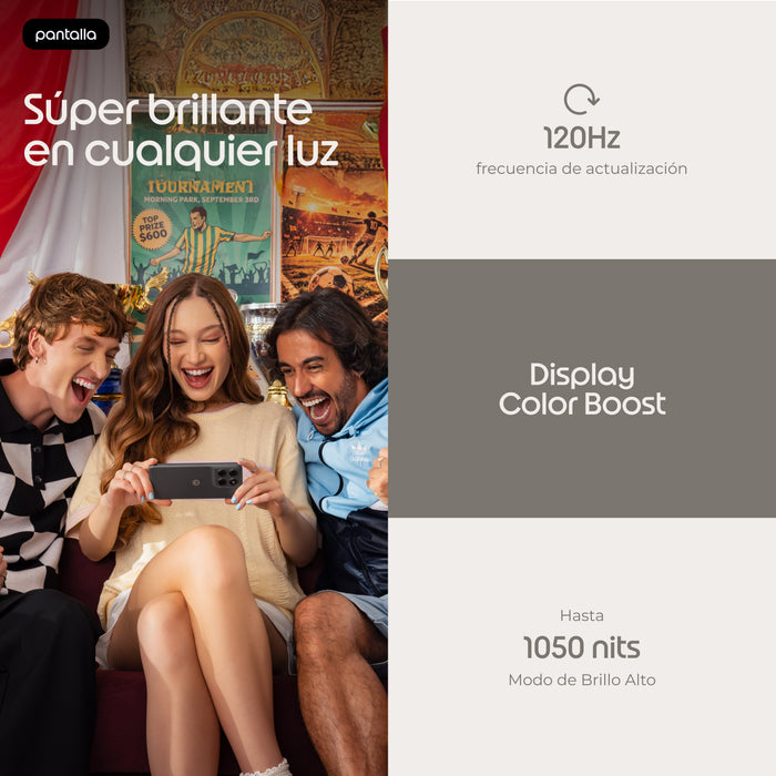 EAN 0840493620497 - Motorola moto g47 16,9 cm (6.67") SIM doble Android 16.0 5G USB Tipo C 8 GB 128 GB 5200 mAh Gris imagen 10