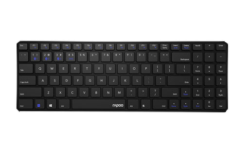 EAN 6940056194183 - Rapoo E9100M teclado Universal RF Wireless + Bluetooth QWERTY Portugués Negro imagen 1