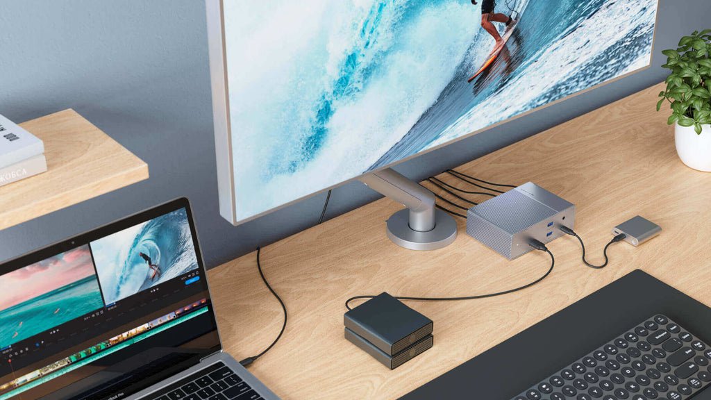 EAN 6941921148430 - Targus HyperDrive GEN2 Thunderbolt 3 40000 Mbit/s Gris imagen 4