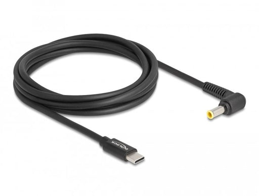 EAN 4043619879809 - DeLOCK 87980 cable de transmisión Negro 1,5 m USB C 5.5 x 3.0 mm imagen 2