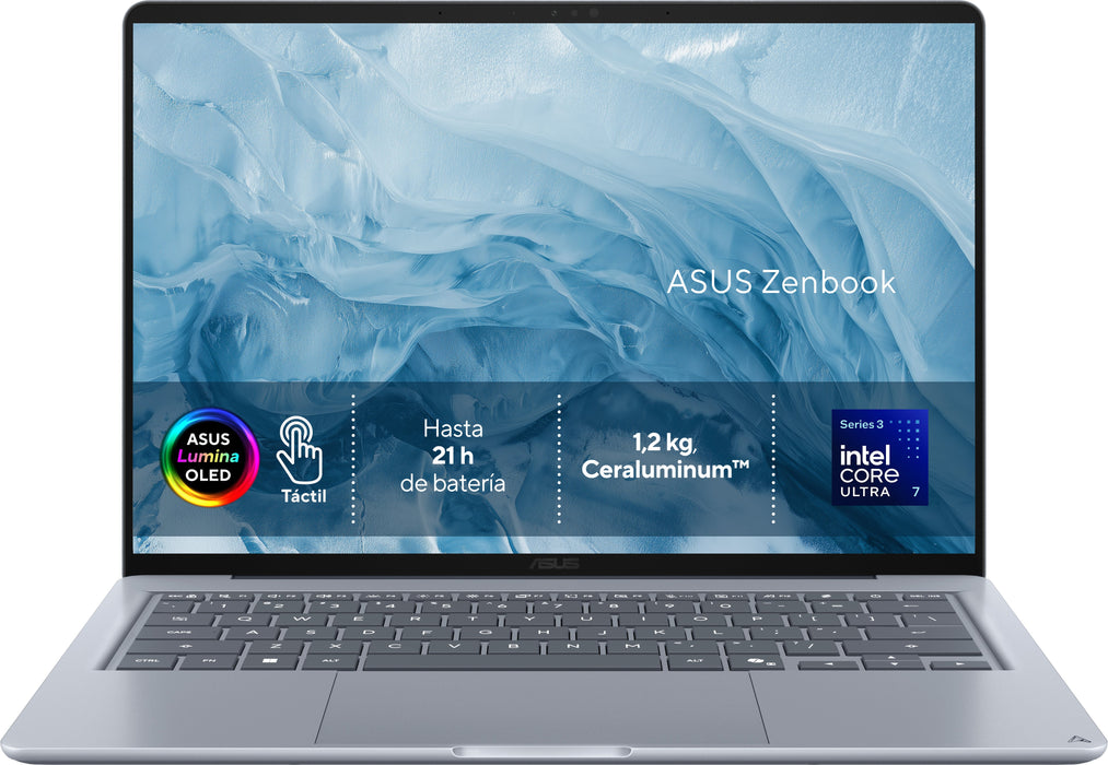 EAN 4711636740579 - ASUS Zenbook 14 UX3480AA-SU535W 35,6 cm (14") Pantalla táctil WQXGA+ LPDDR5x-SDRAM Wi-Fi 6E (802.11ax) imagen 1