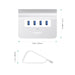 EAN 5902666662231 - AUKEY CB-H5 hub de interfaz USB 3.2 Gen 1 (3.1 Gen 1) Type-A 5000 Mbit/s Aluminio imagen 5