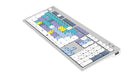EAN 5707795021689 - Logickeyboard LKB-RESC-CWMU teclado Oficina USB QWERTZ Alemán Plata imagen 3
