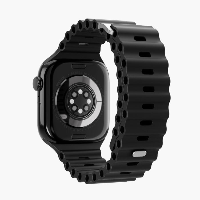 EAN 4251483636477 - Vonmählen Wave Band 2 Correa Negro Silicona imagen 4