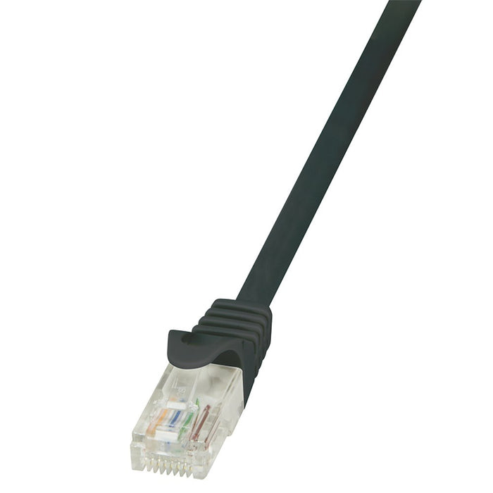 EAN 4052792025613 - LogiLink 0.25m Cat.5e U/UTP cable de red Negro 0,25 m Cat5e U/UTP (UTP) imagen 1