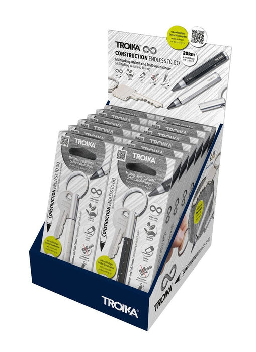 EAN 4024023038174 - TROIKA CD157 llavero y llavero tipo cartera Llavero de anilla Cromo imagen 1