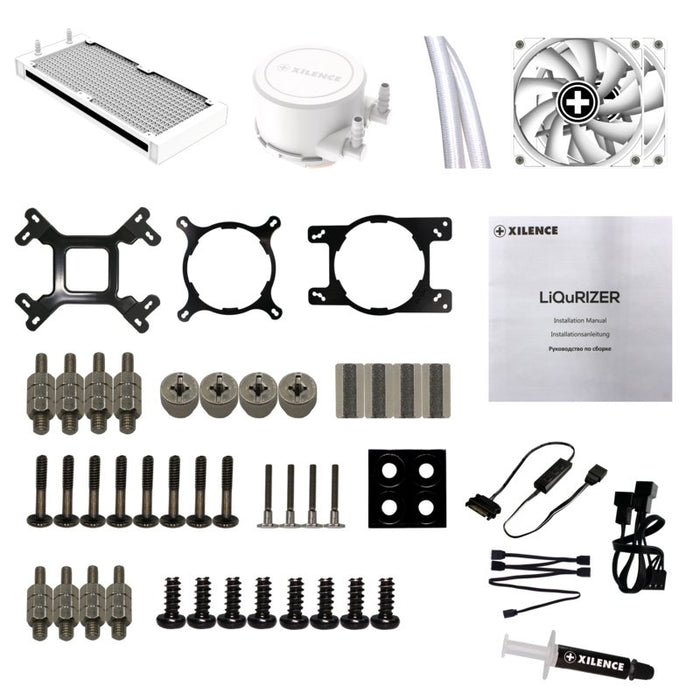 EAN 4044953502897 - Xilence Performance A+ XC974 Procesador Sistema de refrigeración líquida todo en uno Blanco imagen 13