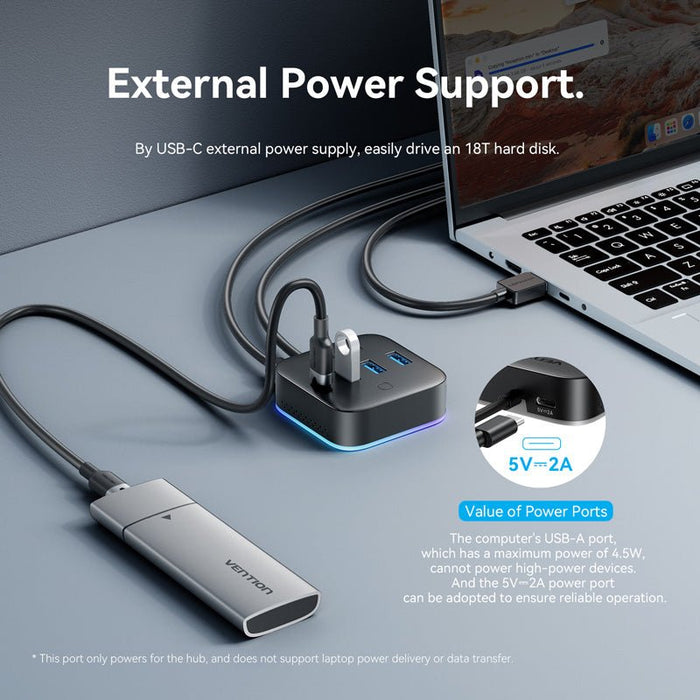 EAN 6922794797260 - Vention CHZBC hub de interfaz Gris imagen 6