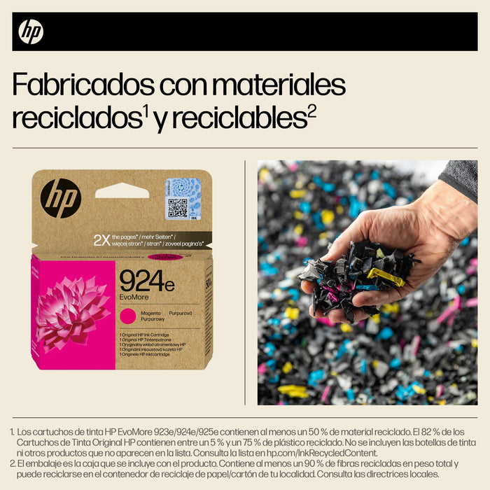 EAN 0199764687463 - HP 924e EvoMore Magenta Original Ink Cartridge cartucho de tinta 1 pieza(s) Alto rendimiento (XL) imagen 3