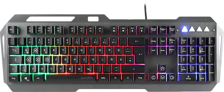 EAN 4027301505702 - SPEEDLINK LUNERA 4in1 teclado Ratón incluido Juego USB QWERTZ Alemán Negro imagen 2