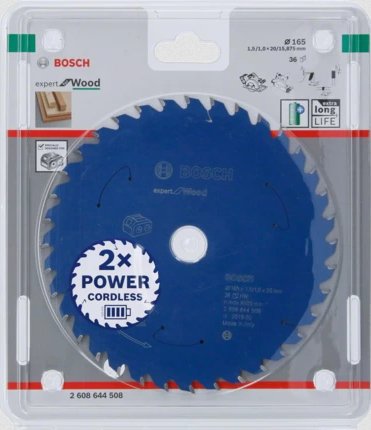 EAN 3165140957380 - Bosch 2 608 644 508 hoja de sierra circular 16,5 cm 1 pieza(s) imagen 2