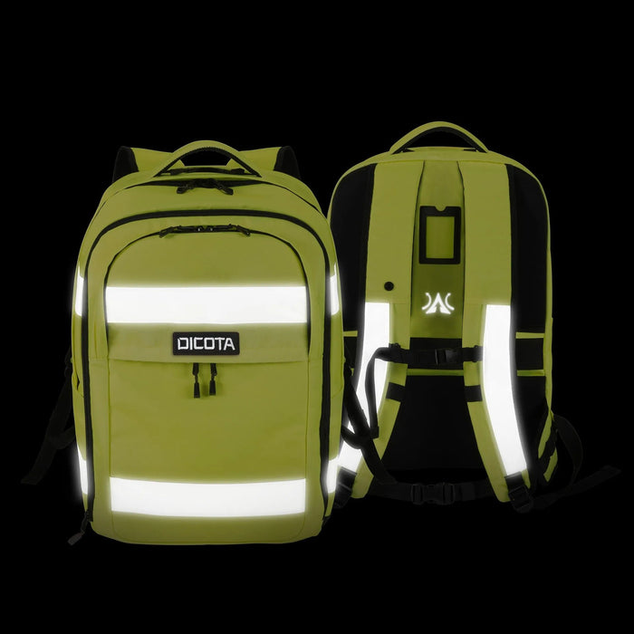 EAN 7640239423039 - DICOTA Hi-Vis V2 mochila Mochila de senderismo Amarillo Poliéster imagen 10