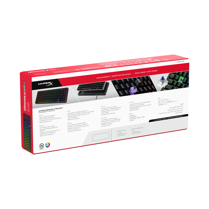 EAN 199251353246 - HyperX Origins 2 65 Pro teclado Negro imagen 1