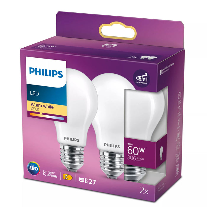 EAN 8718699777678 - Philips 8718699777678 lámpara LED Blanco cálido 2700 K 7 W E imagen 2